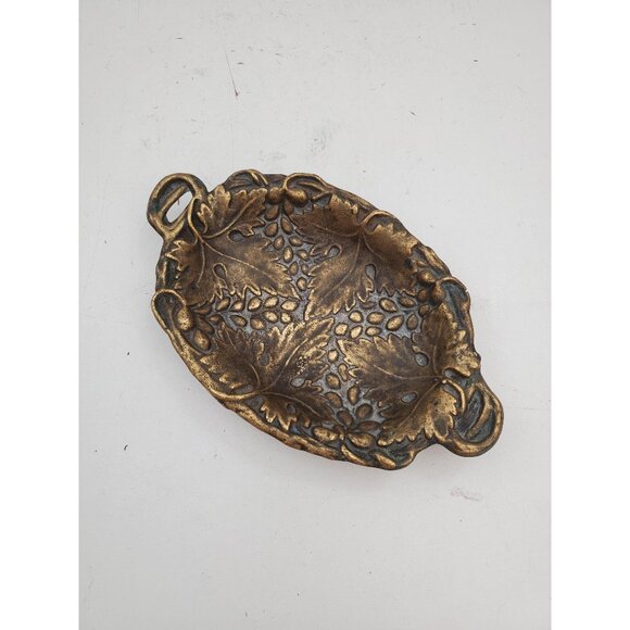 Other - Vintage / BRASS SOAP DISH / Solid Brass Soap Holder Soap Dispenser Vintage